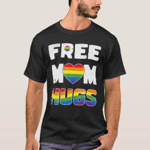 Mama Umarme LGBT-Geschenk Regenbogen Schwulenflagg T-Shirt