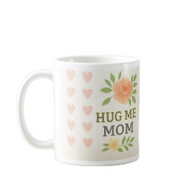 Mama umarmen - Gedächtnisflorale Tasse