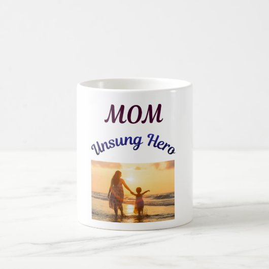 Mama, unbekannter Held Kaffeetasse (Mittel)