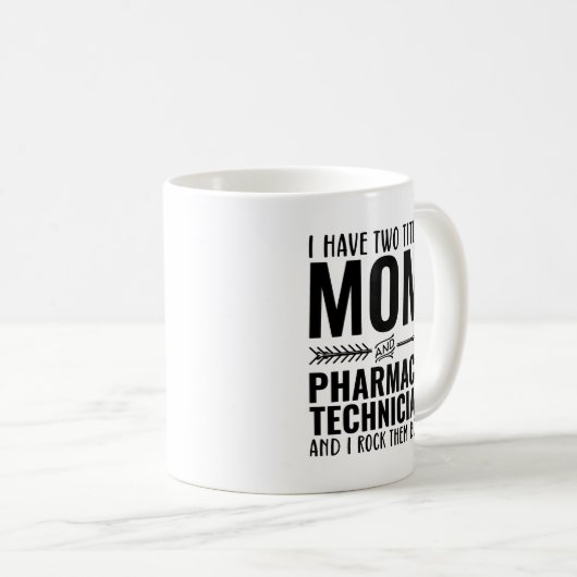 Mama und Apotheker Funny Kaffeetasse (VorderseiteRechts)