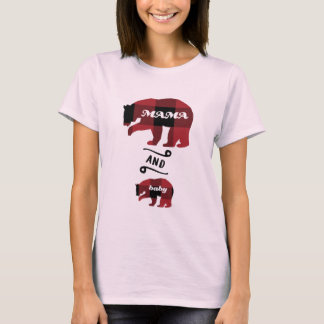 MAMA und Baby Bear: Babydusche T-Shirt