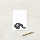 Mama und Baby Bear Post-it Notes Klebezettel (Auf Schreibtisch)