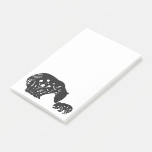 Mama und Baby Bear Post-it Notes Klebezettel