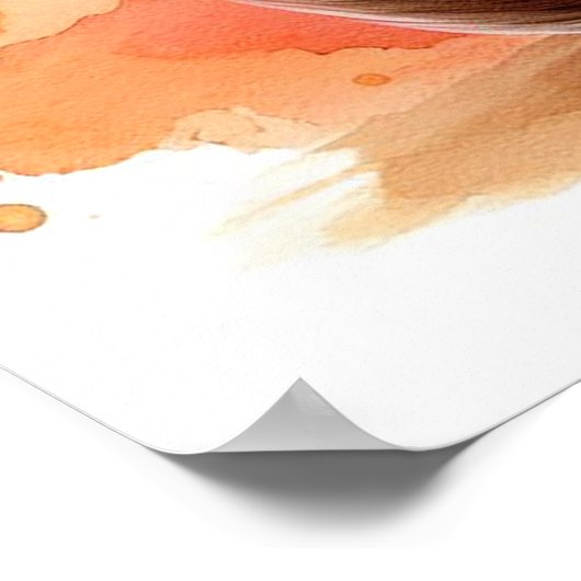 Mama und Baby Chipmunk Poster (Ecke)