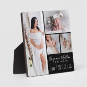 Mama und Baby Custom Foto Fotoplatte (Vorderseite)