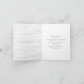 Mama und Baby Dinosaur Kinderdusche Einladung (Innenseite)