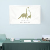 Mama und Baby Dinosaur Neutral Baby Dusche Banner (Messeveranstaltung)