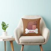 Mama und Baby Dog Kissen (Stuhl )