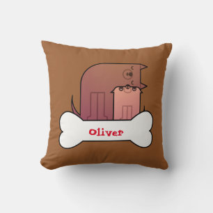 Mama und Baby Dog Kissen