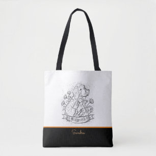 Mama und Baby Dog Tasche