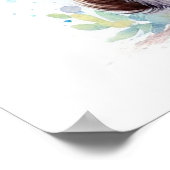 Mama und Baby Donkey Poster (Ecke)