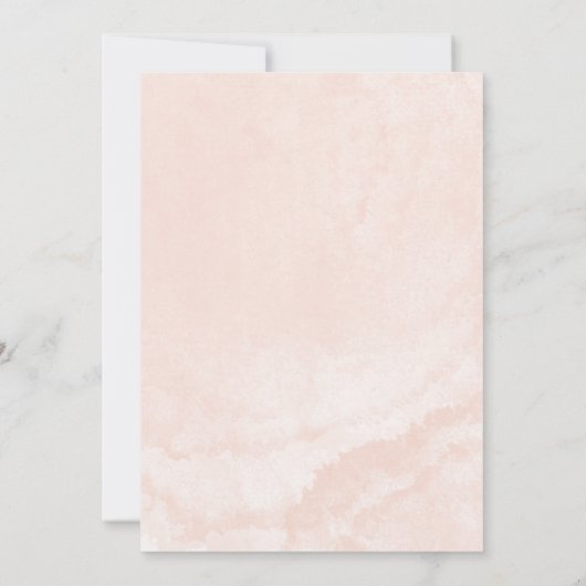 Mama und Baby Duck Aquatic Animals Babydusche I Einladung (Rückseite)