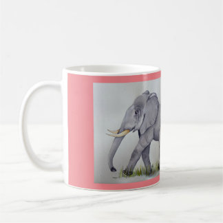 Mama und Baby Elephant Kaffeetasse