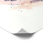 Mama und Baby-Eule Poster (Ecke)