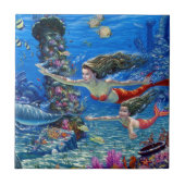 Mama und Baby Fliese (Vorderseite)