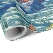 Mama und Baby Geschenkpapier (Rolleneckpunkt)