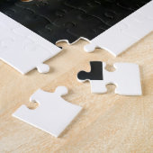 Mama-und Baby-Giraffen-Umarmung Puzzle (Seite)