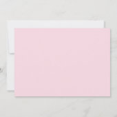 Mama und Baby Hippo Baby Shower Einladungen (Rückseite)