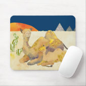 Mama-und Baby-Kamele in Ägypten Mousepad (Mit Mouse)