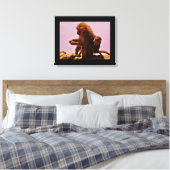 Mama und Baby Leinwanddruck (Insitu (Schlafzimmer))