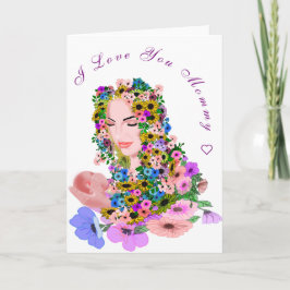 Mama und Baby Liebe Muttertagskarte Karte