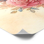 Mama und Baby Lion Poster (Ecke)