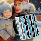 MAMA und Baby Penguin Tasse