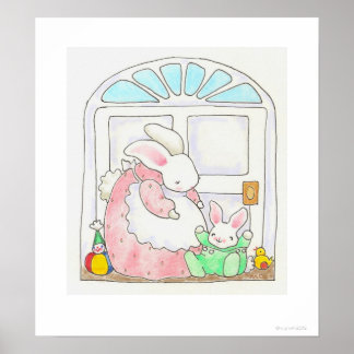 Mama und Baby Print Poster