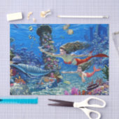 Mama und Baby Seidenpapier (Handwerk)