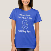 MAMA UND BABY SILHOUETTE T - Shirt DER ERSTEN MUTT (Vorderseite)