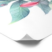 Mama und Baby Sloth Poster (Ecke)