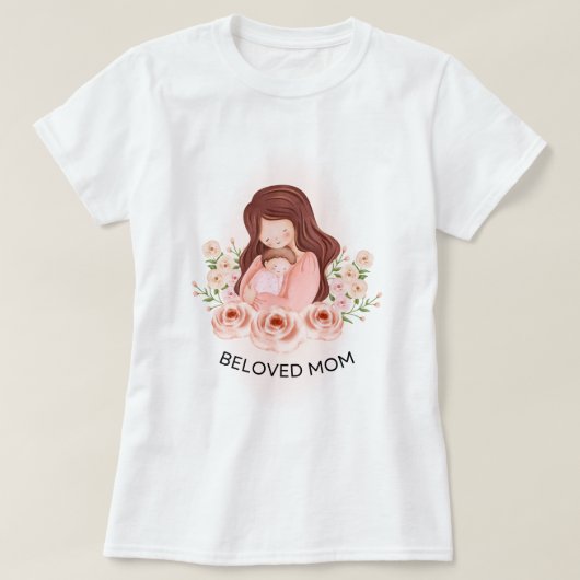 Mama und Baby T-Shirt (Design vorne)