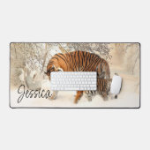 Mama und Baby Tiger Schreibtischunterlage (Tastatur & Maus)