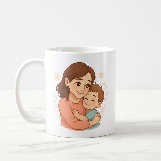 Mama und Baby-Umarmung Tasse Sie sind mein Sonnens (Links)