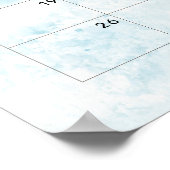 Mama und Baby Whale raten Sie den Terminkalender Poster (Ecke)