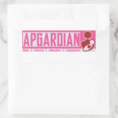 Mama- und Babyaufkleber Rechteckiger Aufkleber (Tasche)