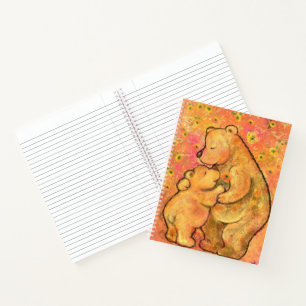 Mama- und Babybears-Notebook Notizblock