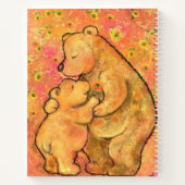 Mama- und Babybears-Notebook Notizblock (Rückseite)