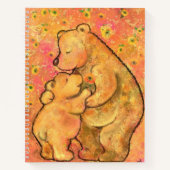 Mama- und Babybears-Notebook Notizblock (Vorderseite)