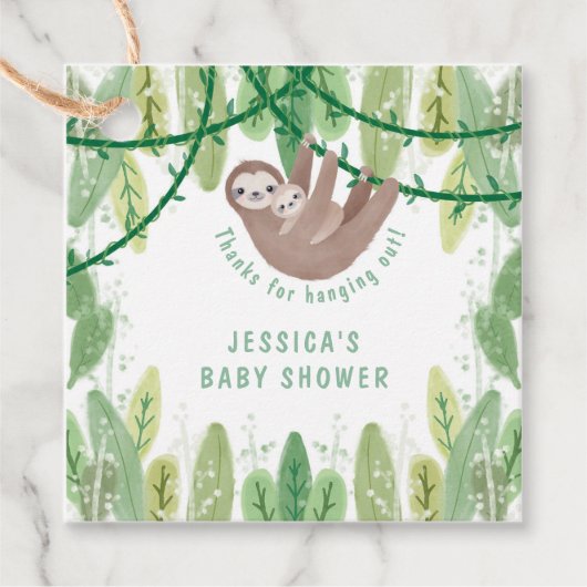 Mama und Babydusche bevorzugen Anhänger (Vorderseite)