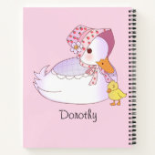 Mama und Babyente Notizblock (Rückseite)