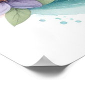 Mama und Babyente Poster (Ecke)