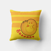 Mama- und Babyenten Kissen (Rückseite)