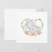 Mama- und Babykarte (Vorne/Hinten)