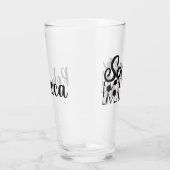 Mama und Bezeichnung von Glas (Rechts)