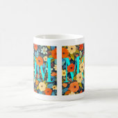 Mama und Blume Kaffeetasse (Mittel)