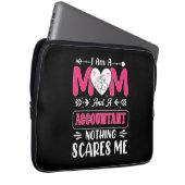 Mama und Buchhalter - nichts macht mich lustig Laptopschutzhülle (Vorne Rechts)