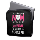 Mama und Buchhalter - nichts macht mich lustig Laptopschutzhülle (Vorderseite Links)