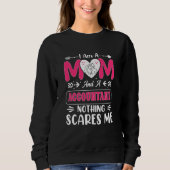 Mama und Buchhalter - nichts macht mich lustig Sweatshirt (Vorderseite)