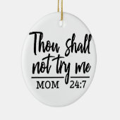 **MAMA UND COOLE MAMA** KERAMIK ORNAMENT (Rechts)